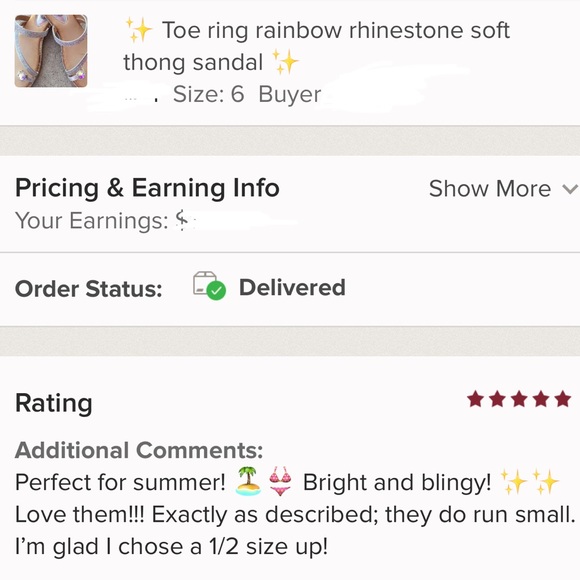 Bolaro Black Toe Ring Rhinestone Slide Sandal - Picture 8 of 8